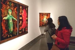 Culto a las Diosas Madres de Vietnam en pinturas de laca