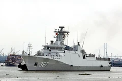 Flotilla de la Armada indonesia visita puerto de Ciudad Ho Chi Minh
