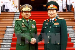 Vietnam y Myanmar fomentan cooperación en defensa