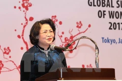 Vicepresidenta vietnamita interviene en clausura de Cumbre Mundial de Mujeres en Japón