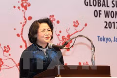 Vicepresidenta vietnamita interviene en clausura de Cumbre Mundial de Mujeres en Japón