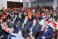 Realizan intercambio entre jóvenes de Vietnam, Laos y Camboya