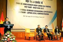 Japón comparte experiencias en reformas administrativas con Vietnam