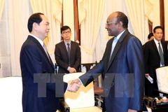 Presidente de Vietnam destaca potencialidad de cooperación con Sudán 