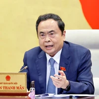 El presidente de la Asamblea Nacional, Tran Thanh Man (Fuente: VNA)