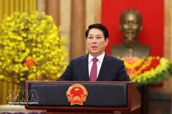 El presidente de Vietnam, Luong Cuong. (Foto: VNA)