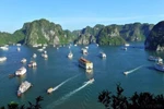 Un rincón de la bahía de Ha Long. (Fuente: VNA)