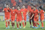 Jugadores vietnamitas en un partido. (Fuente: VNA)