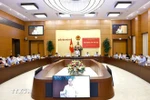 En la 46 reunión del Comité Permanente de la Asamblea Nacional de Vietnam. (Fuente: VNA)