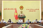 El presidente de la Asamblea Nacional, Tran Thanh Man, habla en el evento. (Fuente: VNA)