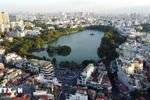 Vista del lago Hoan Kiem. (Fuente: VNA)