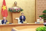 El primer ministro de Vietnam,Pham Minh Chinh, en el evento. (Fuente: VNA)