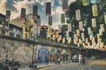 Calle mural de Phung Hung, Hanoi. (Foto: baovanhoa.vn)