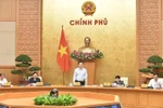 El viceprimer ministro Mai Van Chinh habla en el evento. (Fuente: VNA)