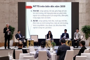 La conferencia nacional sobre el Mar del Este en la ciudad vietnamita de Da Nang. (Foto: VNA)