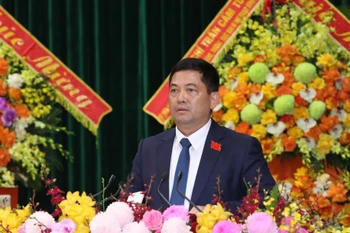 Nguyen Hong Thai asume como nuevo secretario del Partido en Bac Ninh. (Foto: VNA)