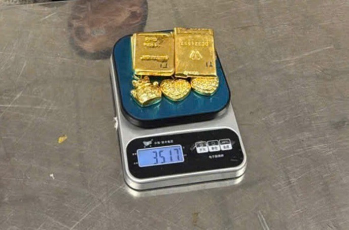 Los objetivos incautados (Fuente: VNA)