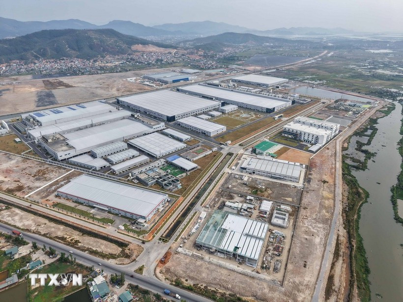 El parque industrial de Song Khoai en Quang Ngai (Fuente. VNA) 