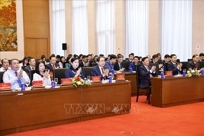 En la Asamblea del Comité partidista de la Comisión Jurídica y Judicial del Parlamento para el mandato 2025 - 2030 (Fuente: VNA)