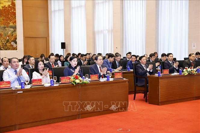 En la Asamblea del Comité partidista de la Comisión Jurídica y Judicial del Parlamento para el mandato 2025 - 2030 (Fuente: VNA)