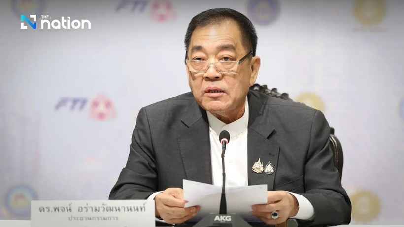 Dr. Poj Aramwattananont, presidente de la Cámara de Comercio y la Junta de Comercio de Tailandia. (Foto: www.nationthailand.com)