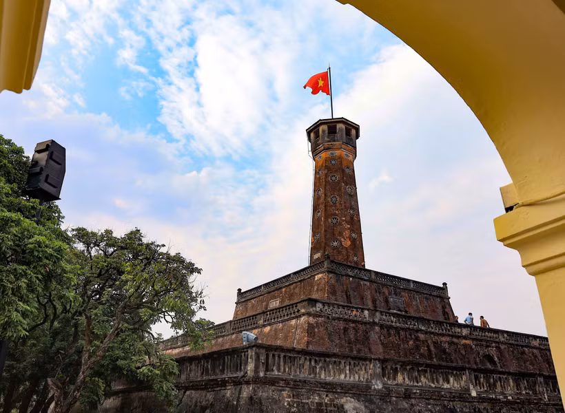 El torre de la bandera de Hanoi (Fuente: VNA)