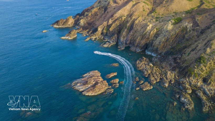 El agua cristalina de Eo Gio (Fuente: VNA)