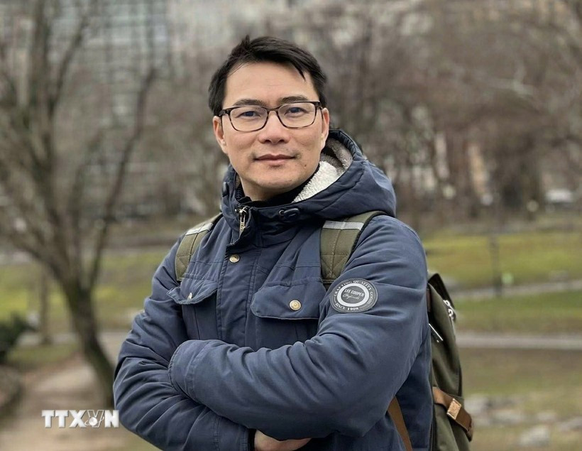 Ung Quoc Hung, ingeniero jefe del Grupo Setec Nucléaire (Francia), y vicepresidente de la Red de profesionales nucleares de Vietnam en el extranjero (VietNuc). (Fuente: VNA)