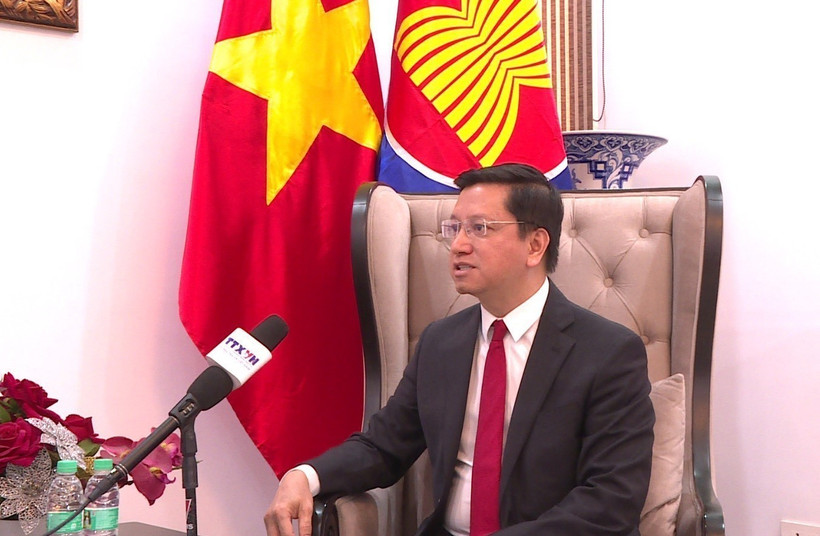 El embajador vietnamita en la India, concurrente en Nepal y Bután, Nguyen Thanh Hai. (Fuente: VNA)