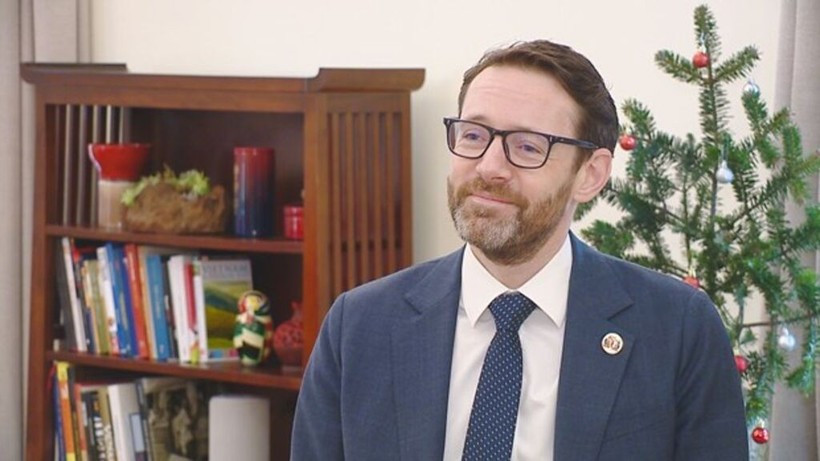 El embajador británico en Vietnam, Iain Frew. (Fuente: VNA)