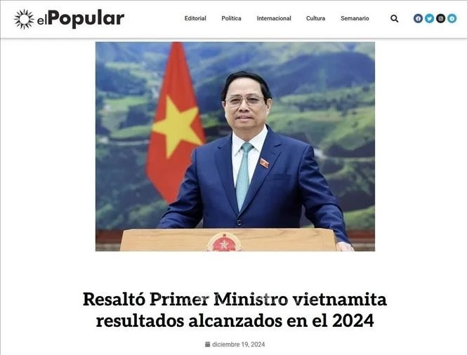 El artículo publicado en El Popular.