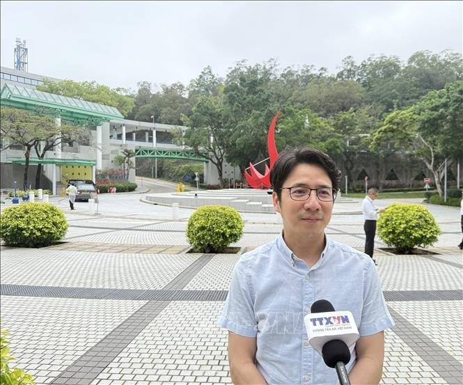 El profesor asociado Nguyen Tuan Anh de la Universidad de Ciencia y Tecnología de Hong Kong. (Fuente: VNA) 