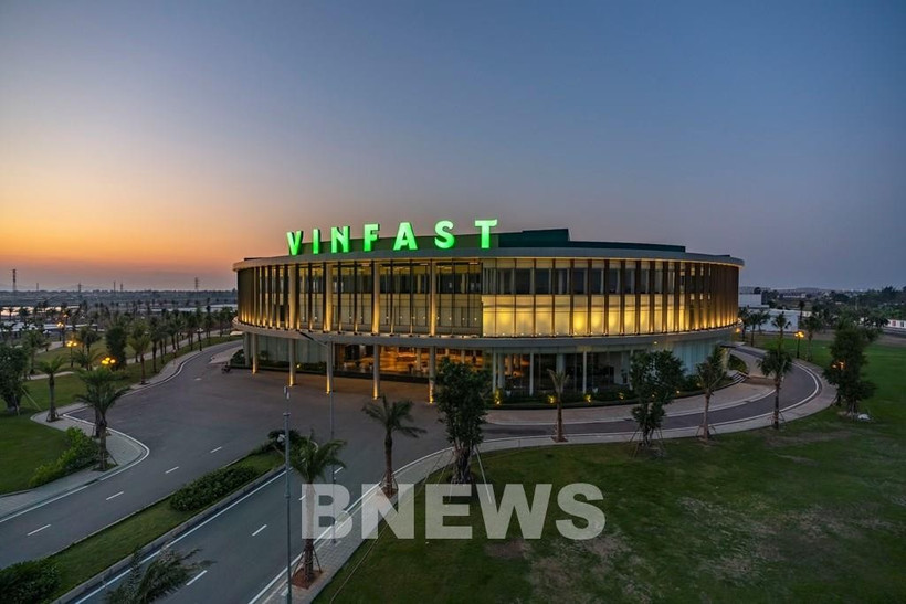 VinFast nombrada entre las 500 mejores empresas de 2025 por la revista estadounidense TIME. (Fuente: BNEWS)