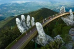 El Puente Dorado en Da Nang (Fuente: nhandan.vn)