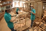 Los productos madereros de Vietnam se exportan a varios mercados como Estados Unidos, Japón, Corea del Sur, la India, entre otros. (Fuente: VNA) 