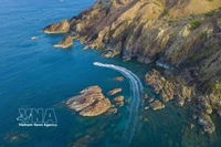 El agua cristalina de Eo Gio (Fuente: VNA)