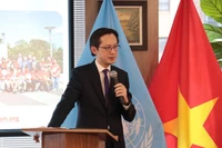 El embajador Do Hung Viet habla en el evento (Fuente: VNA)