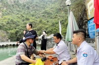Chequeo de salud para turistas extranjeros en Quang Ninh (Fuente: VNA)