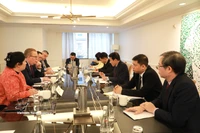 En la reunión (Fuente: VNA)