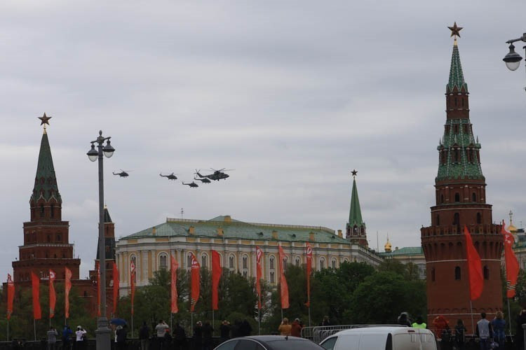 Rusia realizó un desfile aéreo para celebrar el 75 aniversario del Día de la Victoria sobre el fascismo (9 de mayo de 1945 - 9 de mayo de 2020). Foto: VNA