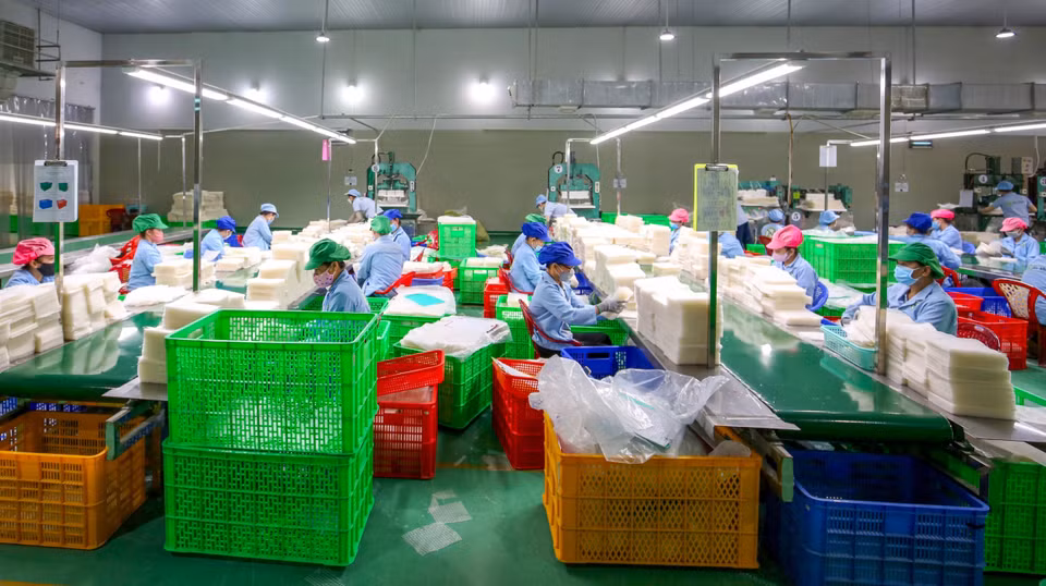 El papel de arroz de Tan Nhien cuenta con la certificación Halal JAKIM, cumpliendo estrictamente con las normas de la Sharia en cuanto a materias primas, procesos de producción y control de calidad. (Foto: VNA)