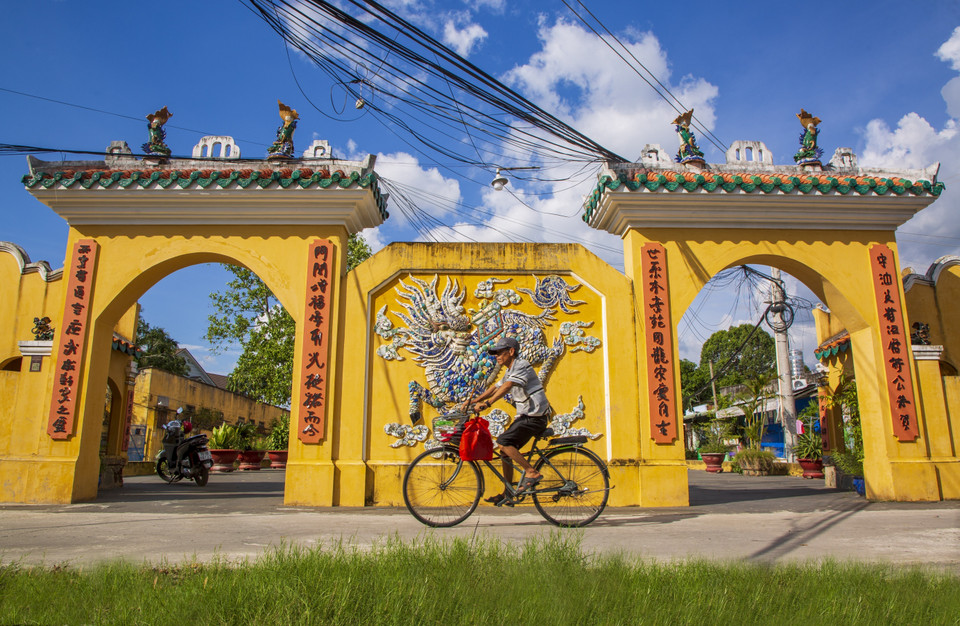 La Casa Comunal de Hiep Ninh fue construida a finales del siglo XIX. Foto: VNA