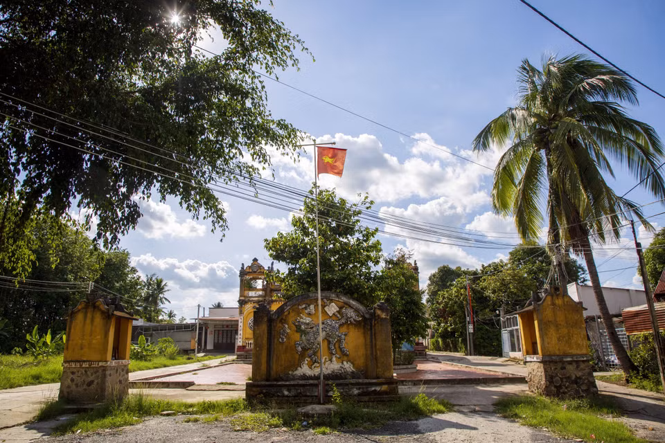 La Casa Comunal de Thai Binh fue construida hace más de un siglo y es una de las dos reliquias nacionales que serán gestionadas directamente por el Comité Popular del barrio de Tan Ninh. Foto: VNA