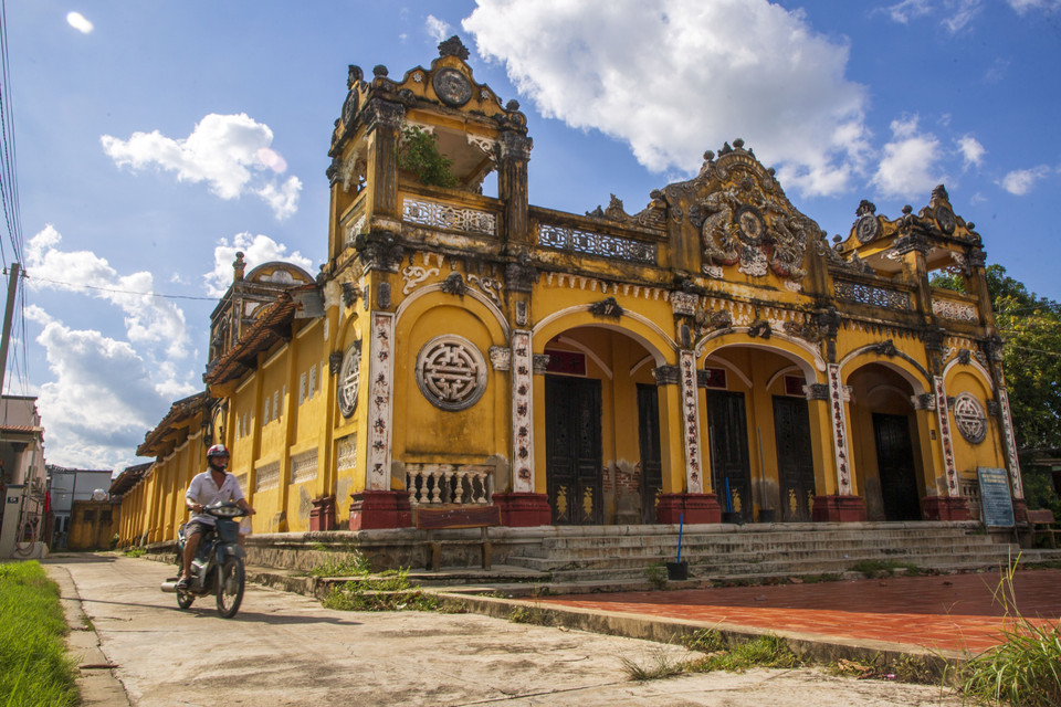 La Casa Comunal de Thai Binh está vinculada a la vida del pueblo de Tay Ninh. Foto: VNA