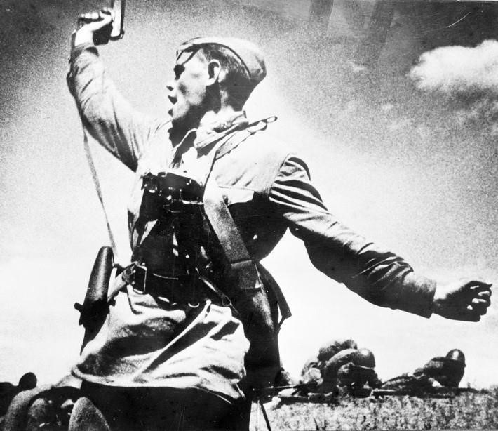 Soldado del Ejército Rojo soviético en la Segunda Guerra Mundial. Foto: Documentos Internacionales/VNA