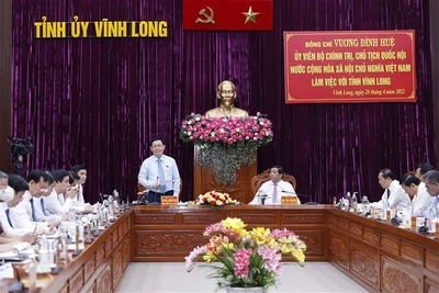 Presidente del Parlamento urge a mejorar la calidad operativa de órganos electos en provincia de Vinh Long