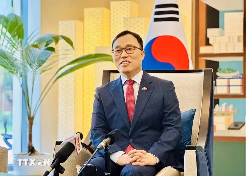 El embajador de Corea del Sur en Vietnam, Choi Young Sam. (Foto: VNA)