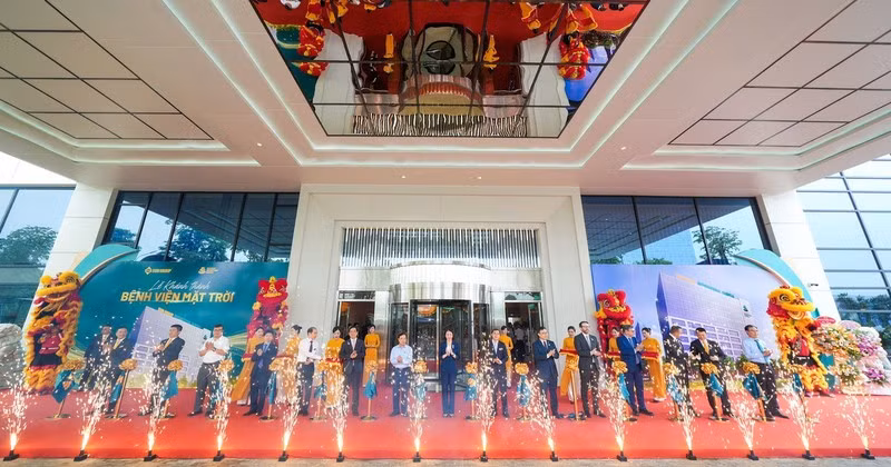 La inauguración del Hospital Mat Troi en Hanoi. (Fuente:nhandan.vn)