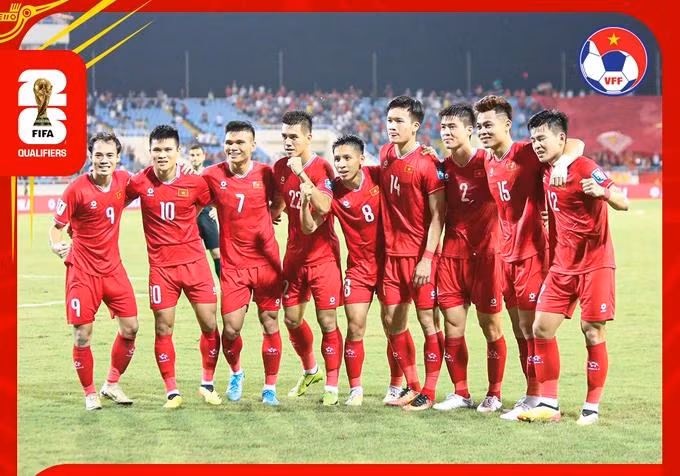 Jugadores vietnamitas. (Fuente:VFF)