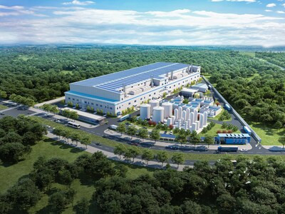 Aerial View of Factory (PRNewsfoto/Gstar Solar)